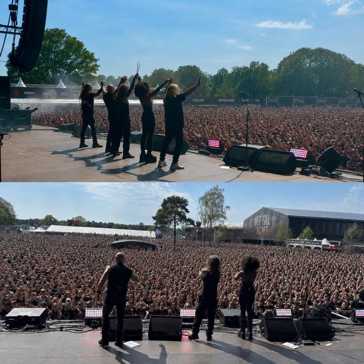Back home from a wonderful and super hot weekend 🔥 thank you Graspop Metal Meeting for inviti....